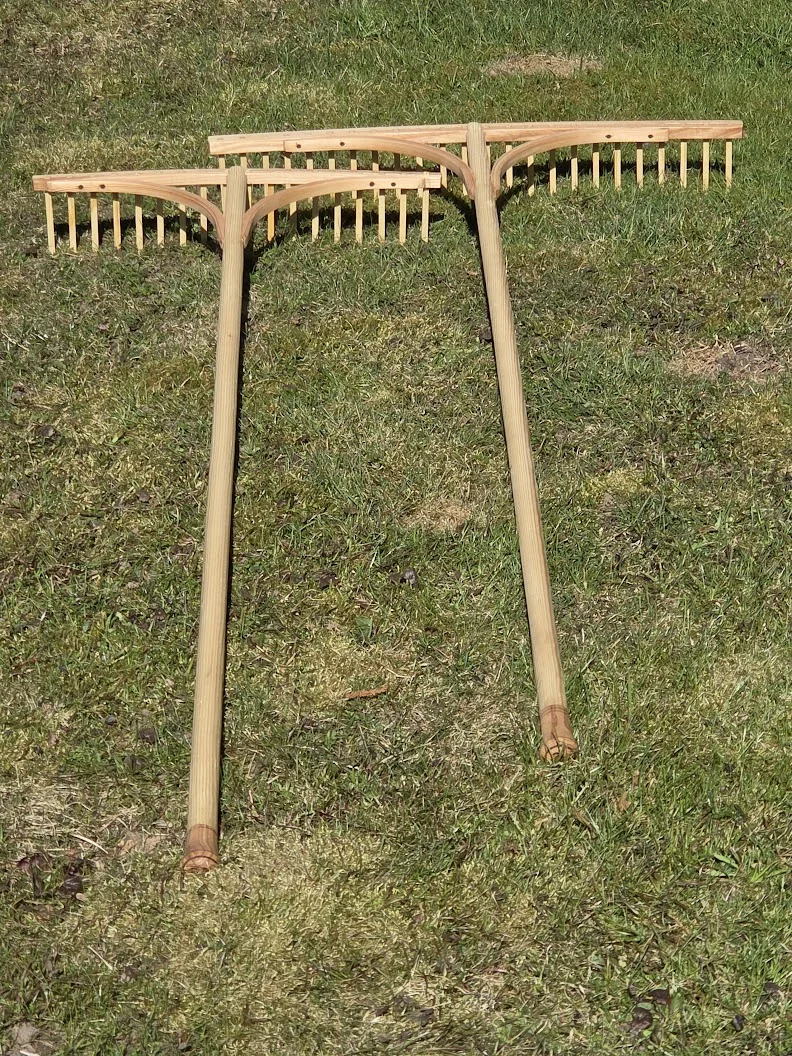 Handgjorda trähjul